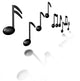 Musical Notes Wall Decal