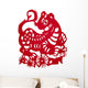 Zodiac Chinese Paper-cutting Tiger
