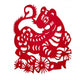 Zodiac Chinese Paper-cutting Tiger