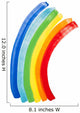 Watercolor Rainbow Wall Decal