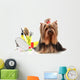 Yorkshire Terrier with Combs and Scissors Wall Decal