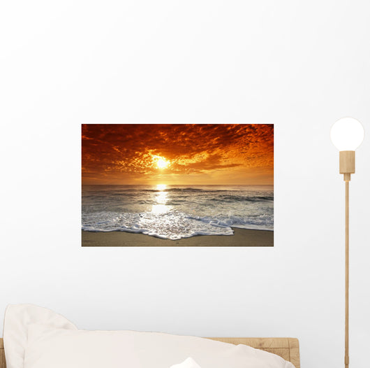 Corsican dawn Wall Mural