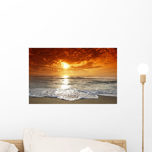 Corsican dawn Wall Mural