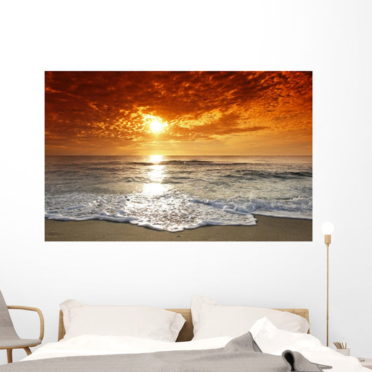 Corsican dawn Wall Mural