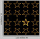 With Christmas Stars Wall Decal