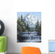 Mountain Waterfalls Wall Mural