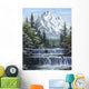Mountain Waterfalls Wall Mural