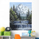 Mountain Waterfalls Wall Mural