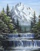 Mountain Waterfalls Wall Mural