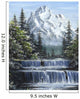 Mountain Waterfalls Wall Mural