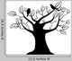 Silhouette Tree with Birds