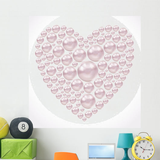 Gentle with Pearls Wall Mural