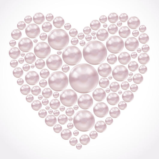 Gentle with Pearls Wall Mural