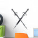 sword cross, swords Wall Decal