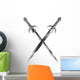 sword cross, swords Wall Decal