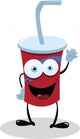 Funny Fast Food Drink Wall Decal