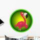 Cute Flamingo Wall Decal