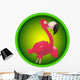 Cute Flamingo Wall Decal