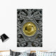 Door Decorative Iron Wrought Wall Mural