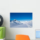 Ski touring in high mountains Wall Mural