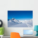 Ski touring in high mountains Wall Mural