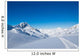 Ski touring in high mountains Wall Mural