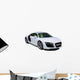 Sport Coupe Car Isolated on White Wall Decal