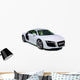 Sport Coupe Car Isolated on White Wall Decal