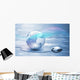 Planet earth and technology background Wall Mural