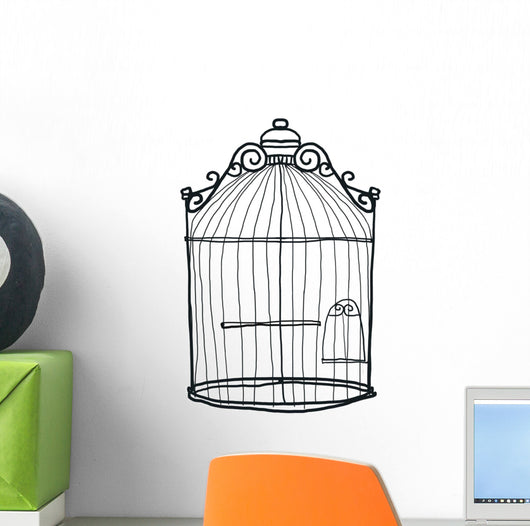 Bird Cage Vintage Black