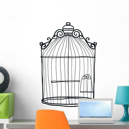 Bird Cage Vintage Black