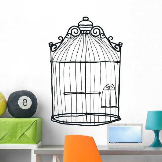 Bird Cage Vintage Black