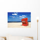 Red Beach Chair Landscape