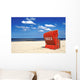 Red Beach Chair Landscape