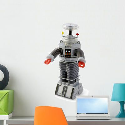Robot Grey shown on a wall