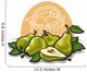 ripe pears Wall Decal