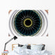 The engine of airplane Wall Mural