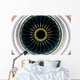 The engine of airplane Wall Mural