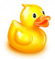 Illustrated Rubber Duck Wall Decal