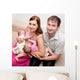 Breast Feeding Two Little Wall Mural