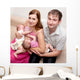 Breast Feeding Two Little Wall Mural