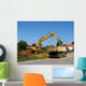 excavator Wall Mural