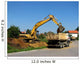 excavator Wall Mural