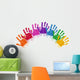 Rainbow Hands Wall Decal