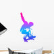 Pop Art Illustration Skateboarder