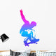Pop Art Illustration Skateboarder