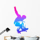 Pop Art Illustration Skateboarder