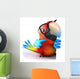 Fun Parrot Wall Decal