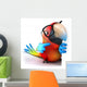 Fun Parrot Wall Decal