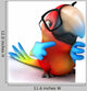 Fun Parrot Wall Decal
